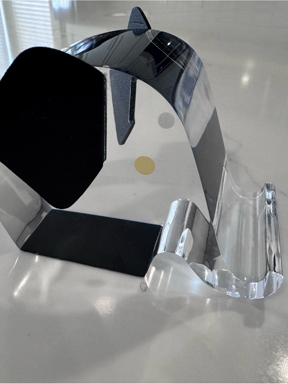 Kate Spade Elephant Clear Acrylic Phone Stand